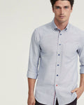 EFFI CART #5534 Stratton Oxford Weave Cottn Shirt